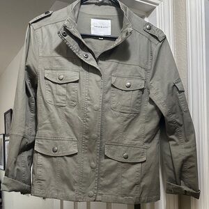 Thread & Supply Khaki Utility Jacket